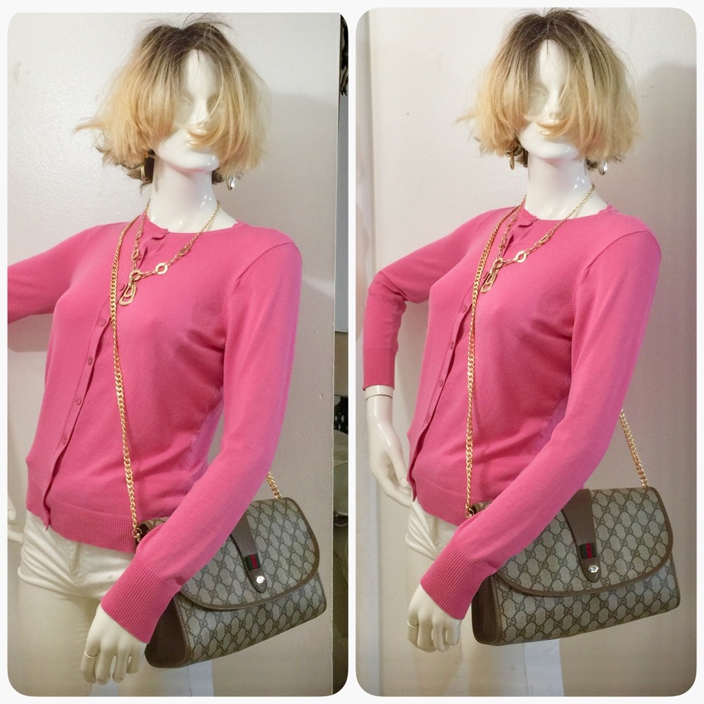 ❌❌GUCCI GG PATTERN CLUTCH/SHOULDER BAG 💼 - Picture 4 of 8